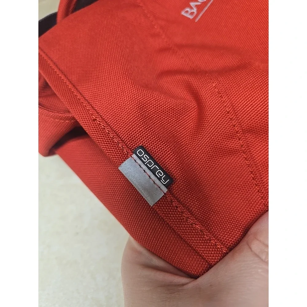 Osprey Backwoods Messenger Bag Orange Crossbody Shoulder Laptop Travel Case